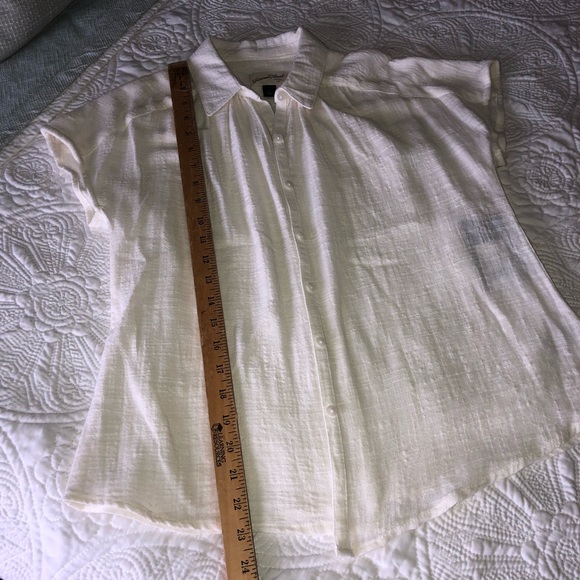 Off white button down - Picture 4 of 5